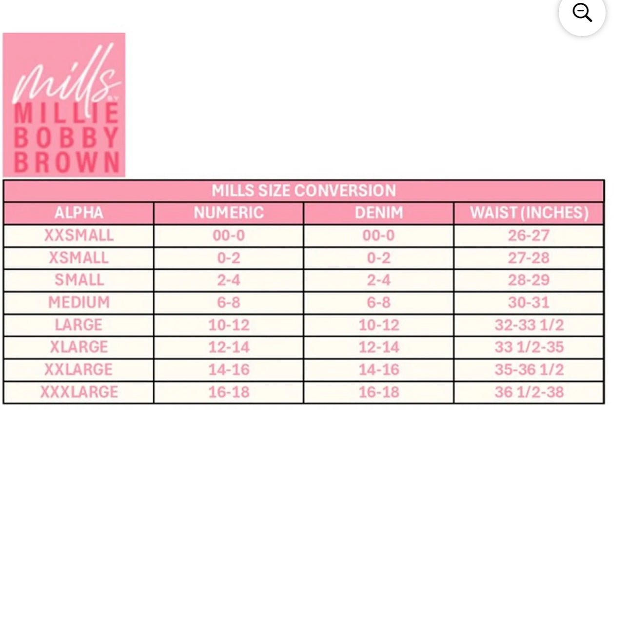 Mills by Millie Bobby Brown Women's Light Wash Boyfriend Jean