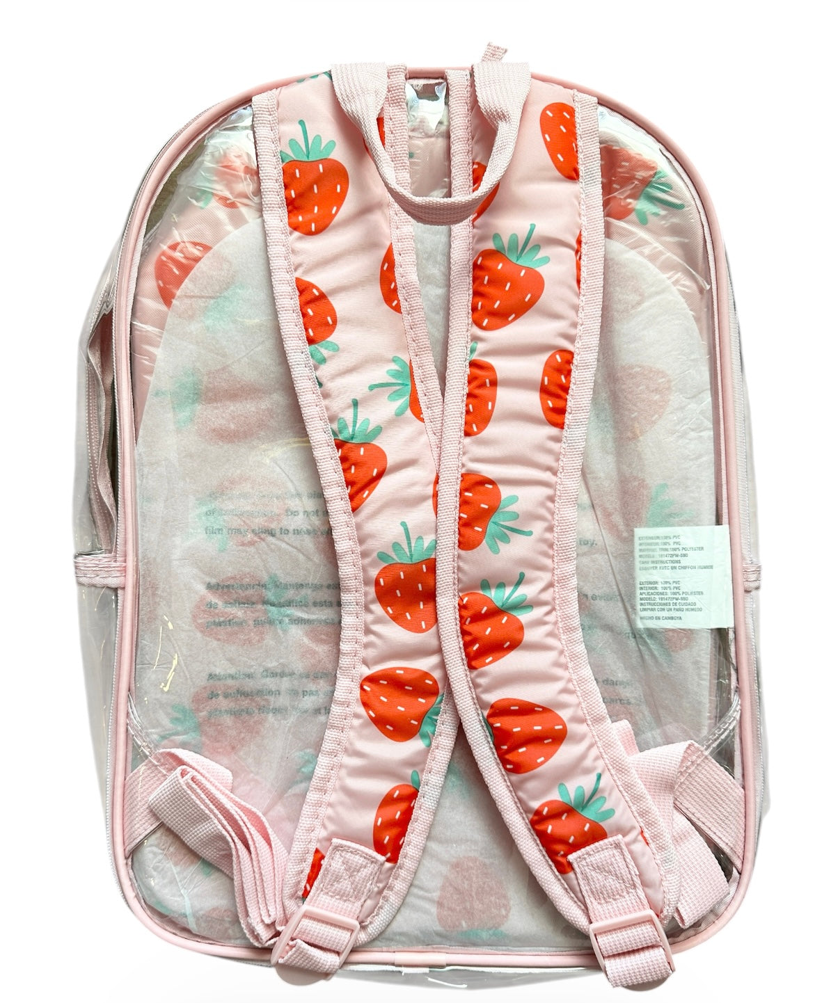 The Eastsport Success Clear Backpack Bundle w/ Laptop Case