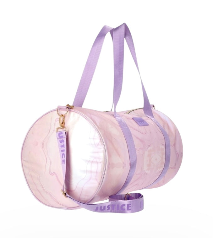 Girls’ Print Round Duffle Bag from Justice