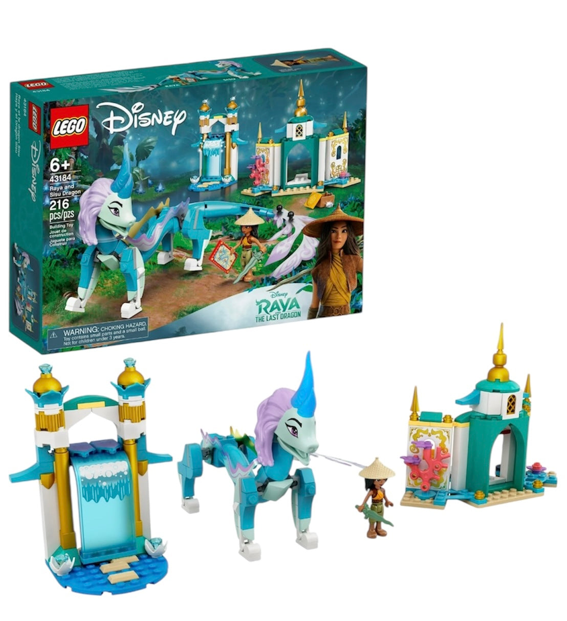 LEGO Disney Raya and Sisu Dragon – Set 43184