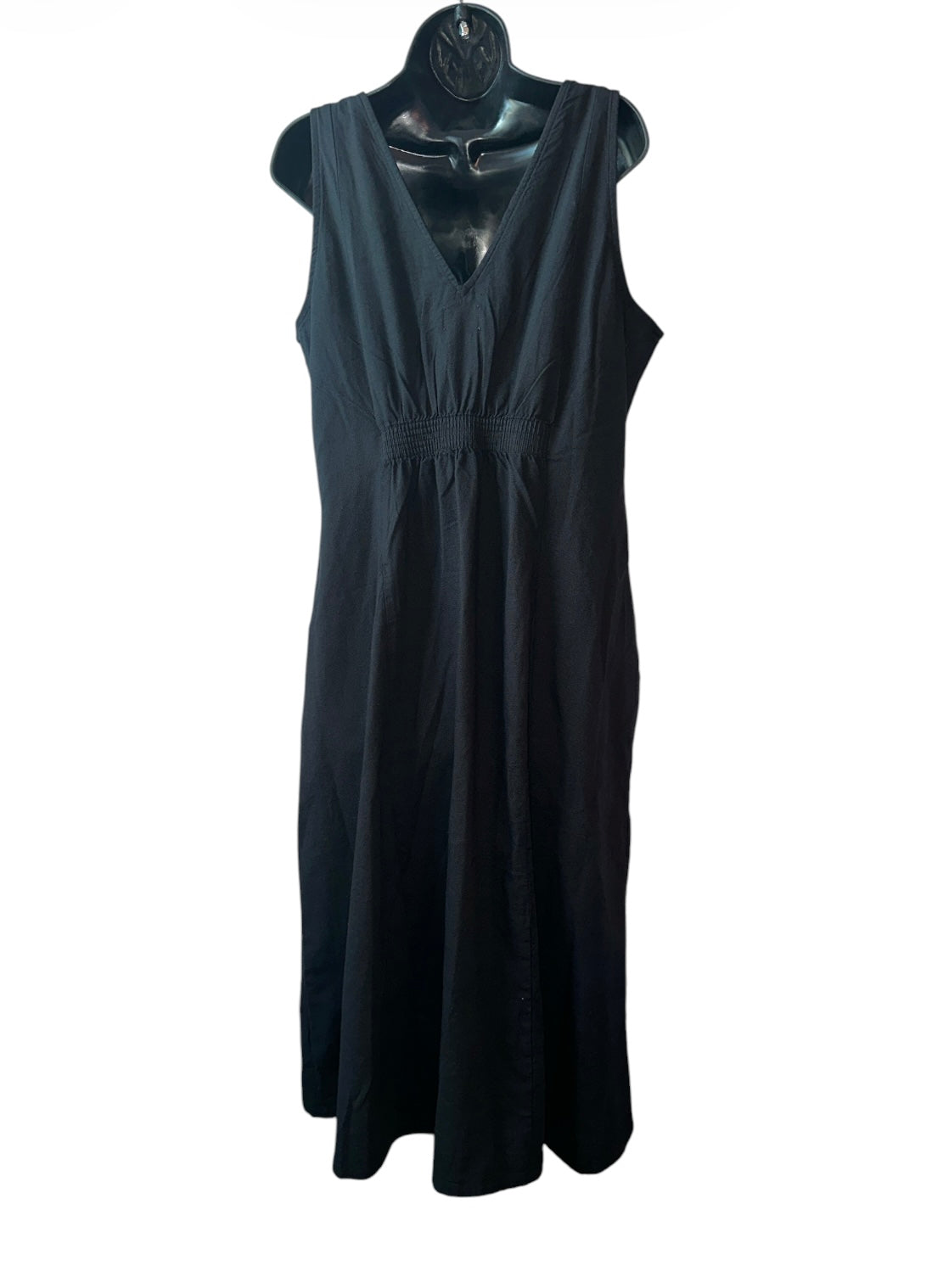 Women’s Sleeveless Button Down Midi Dress from Time and Tru
