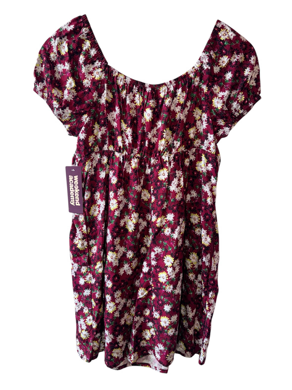 Girl’s Puff Sleeve Dress from Weekend Academy