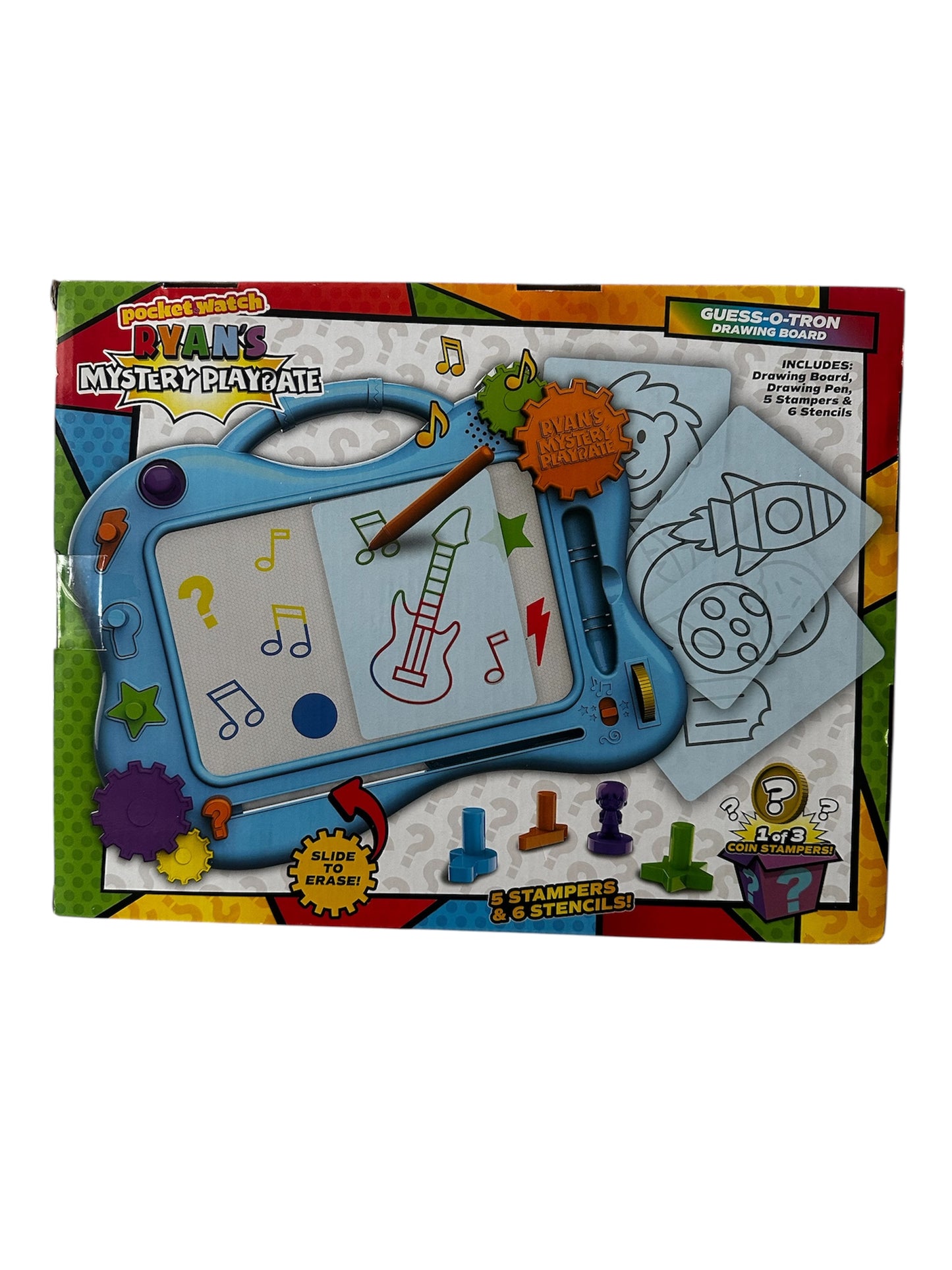 Ryan’s Mystery Playdate Guess‑O‑Tron Drawing Board
