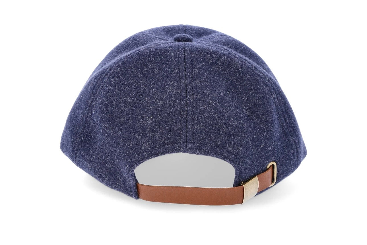 Time and Tru Women's Felt Baseball Cap