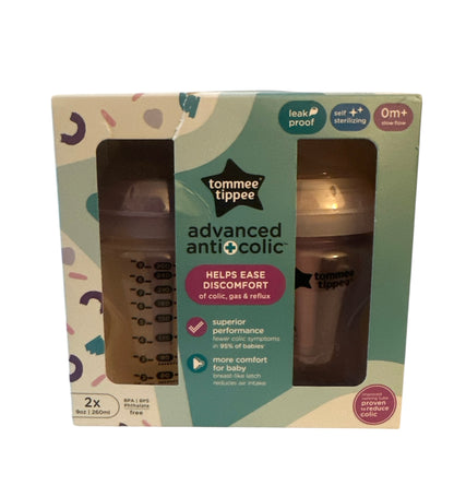 Tommee Tippee Advanced Anti‑Colic Baby Bottle – 9 oz