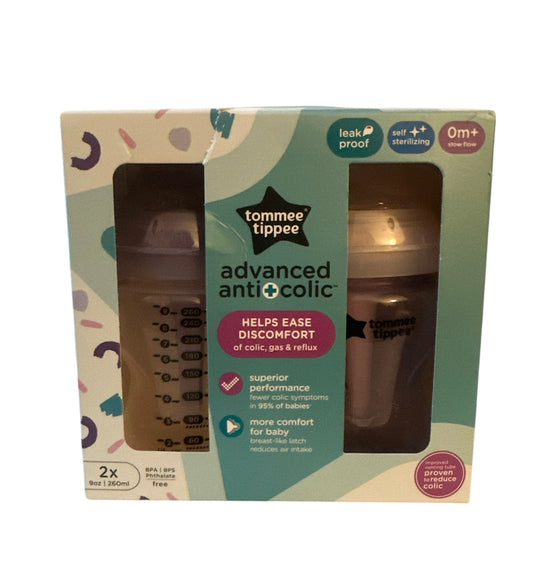 Tommee Tippee Advanced Anti‑Colic Baby Bottle – 9 oz