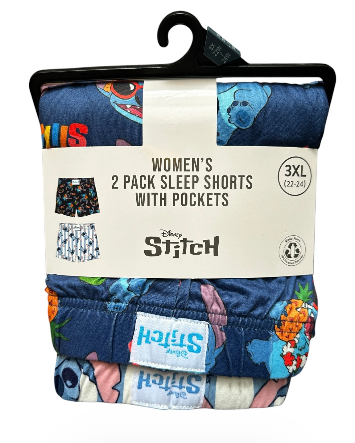 Women’s Jersey Knit Sleep Shorts, 2 pack