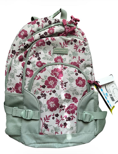 The Eastsport Dynamic Athleisure Backpack, Cheerful Flowers