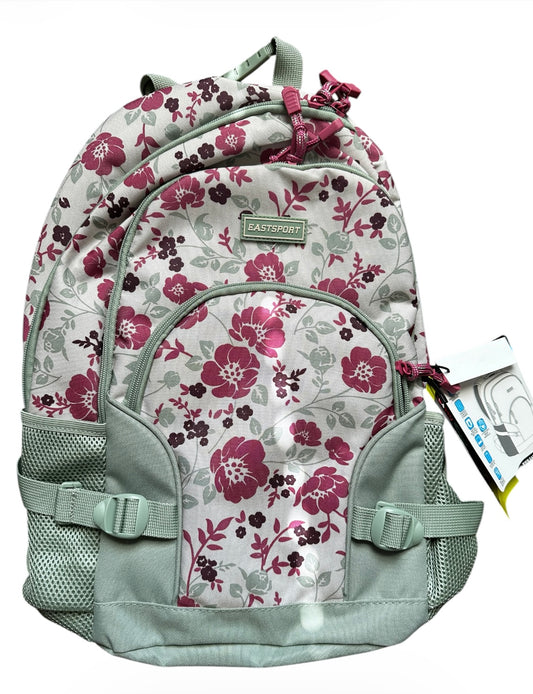 The Eastsport Dynamic Athleisure Backpack, Cheerful Flowers