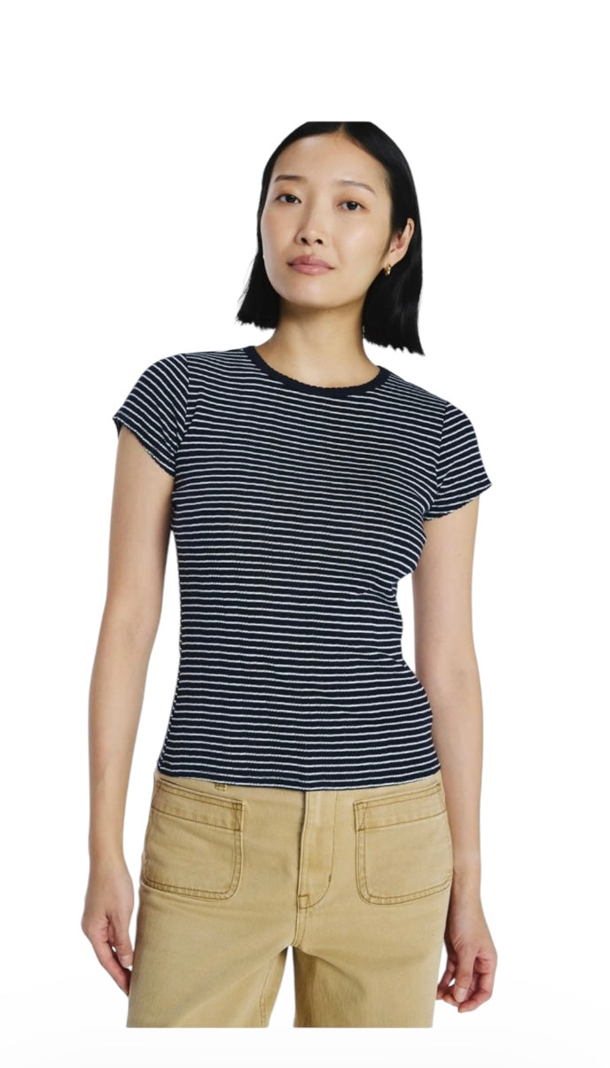 Pointelle Mini Tee for Women from Free Assembly