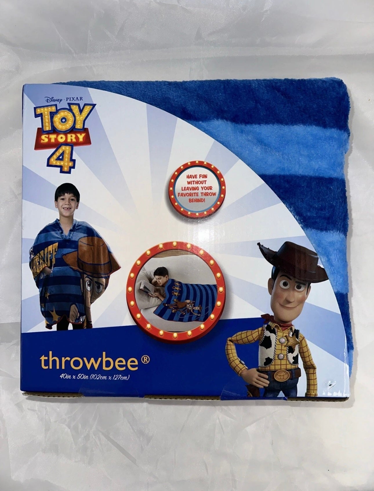 Disney Pixar Toy Story 4 Throwbee –Wearable Blanket (50″ × 40″)