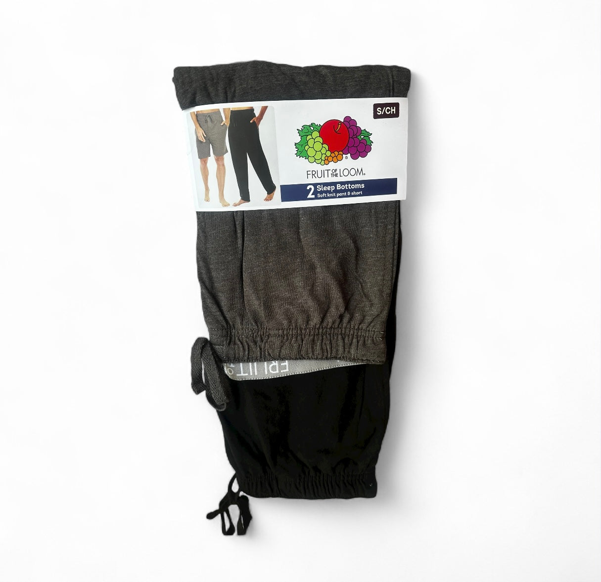 Fruit of the Loom Men’s Sleepwear Bundle – 2 Pack