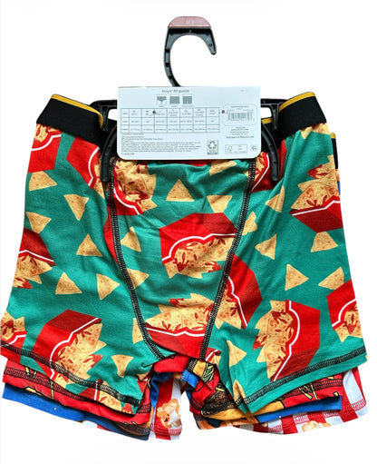 Wonder Nation Boys Boxer Briefs, 4 pack