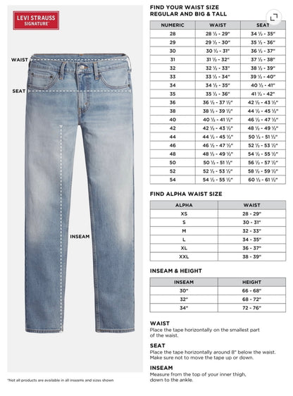Athletic Fit Jeans for Men and Big Men from Levi Strauss Signature