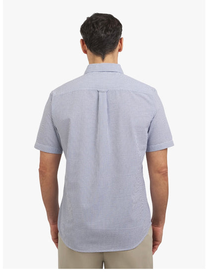 Chaps Men’s Short Sleeve Seersucker Woven Shirt