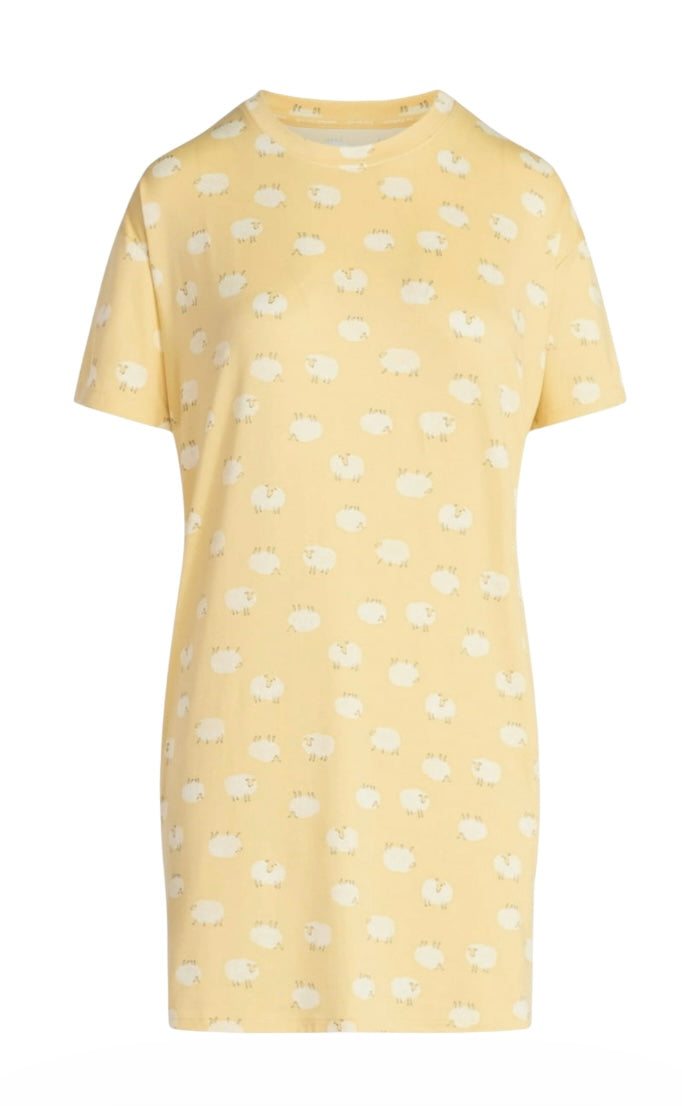 Joyspun Dreamy Soft Collection Short Sleeve Sleepshirt