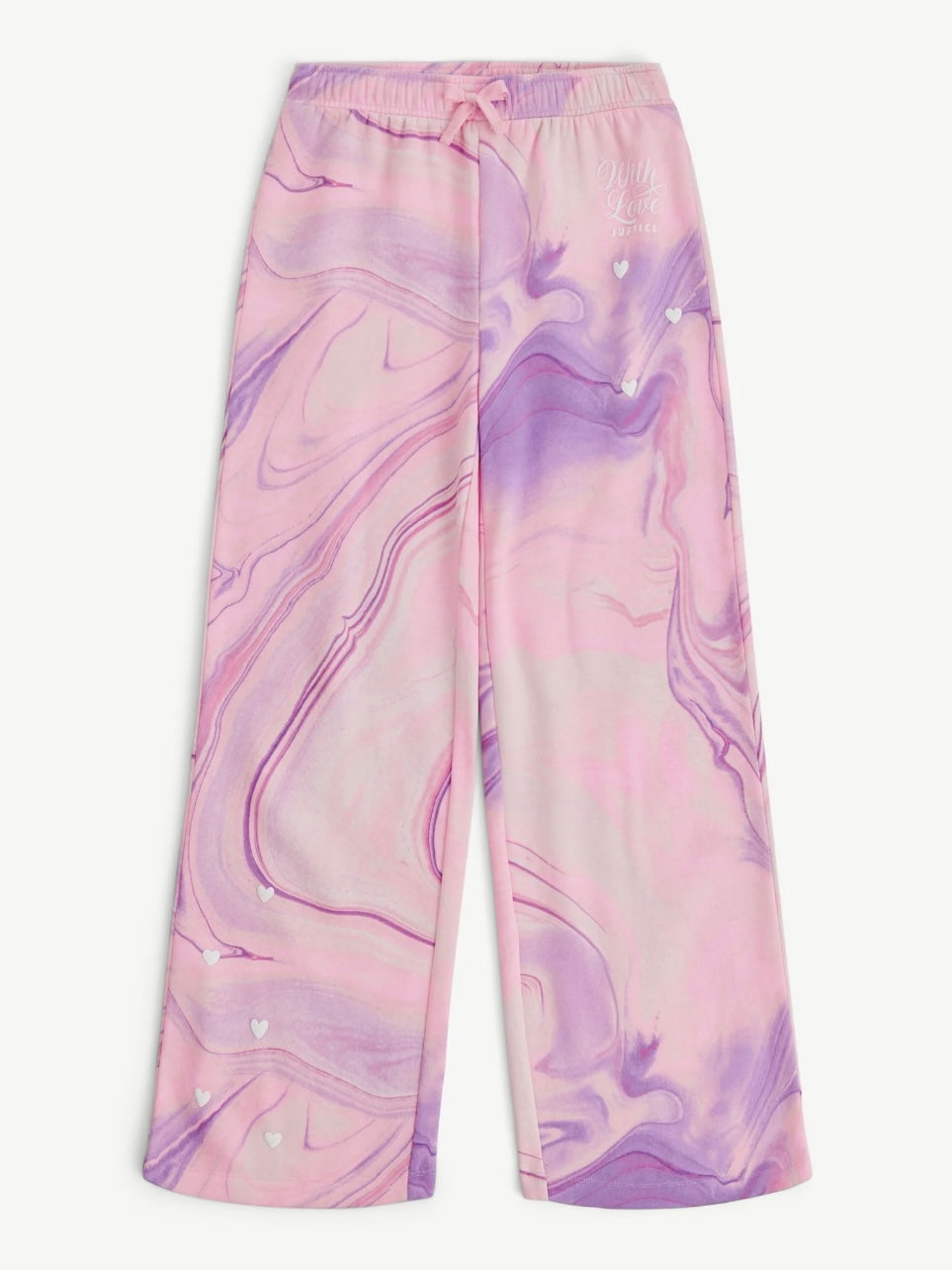 Justice Girl's Fleece Wide Leg Pant
