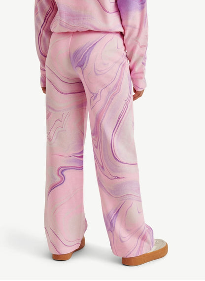 Justice Girl's Fleece Wide Leg Pant