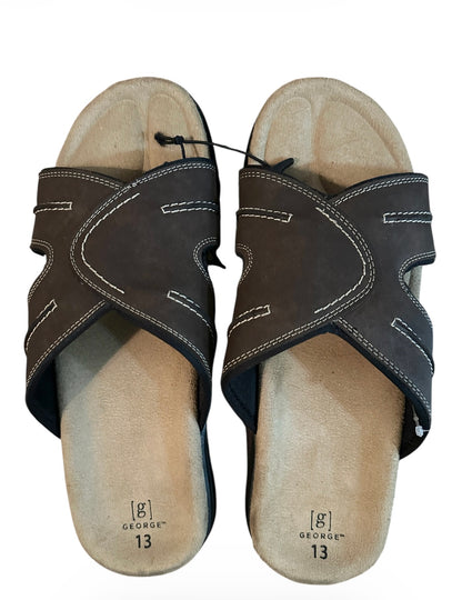 Men's Comfort Slide Sandals from George