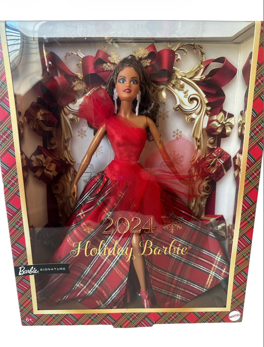 Barbie 2024 Holiday Barbie Doll – Seasonal Collector Gift