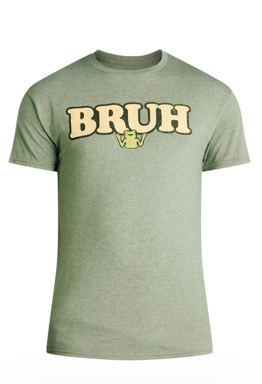 Humor’s Bruh Frog Short-Sleeve Tee for Men