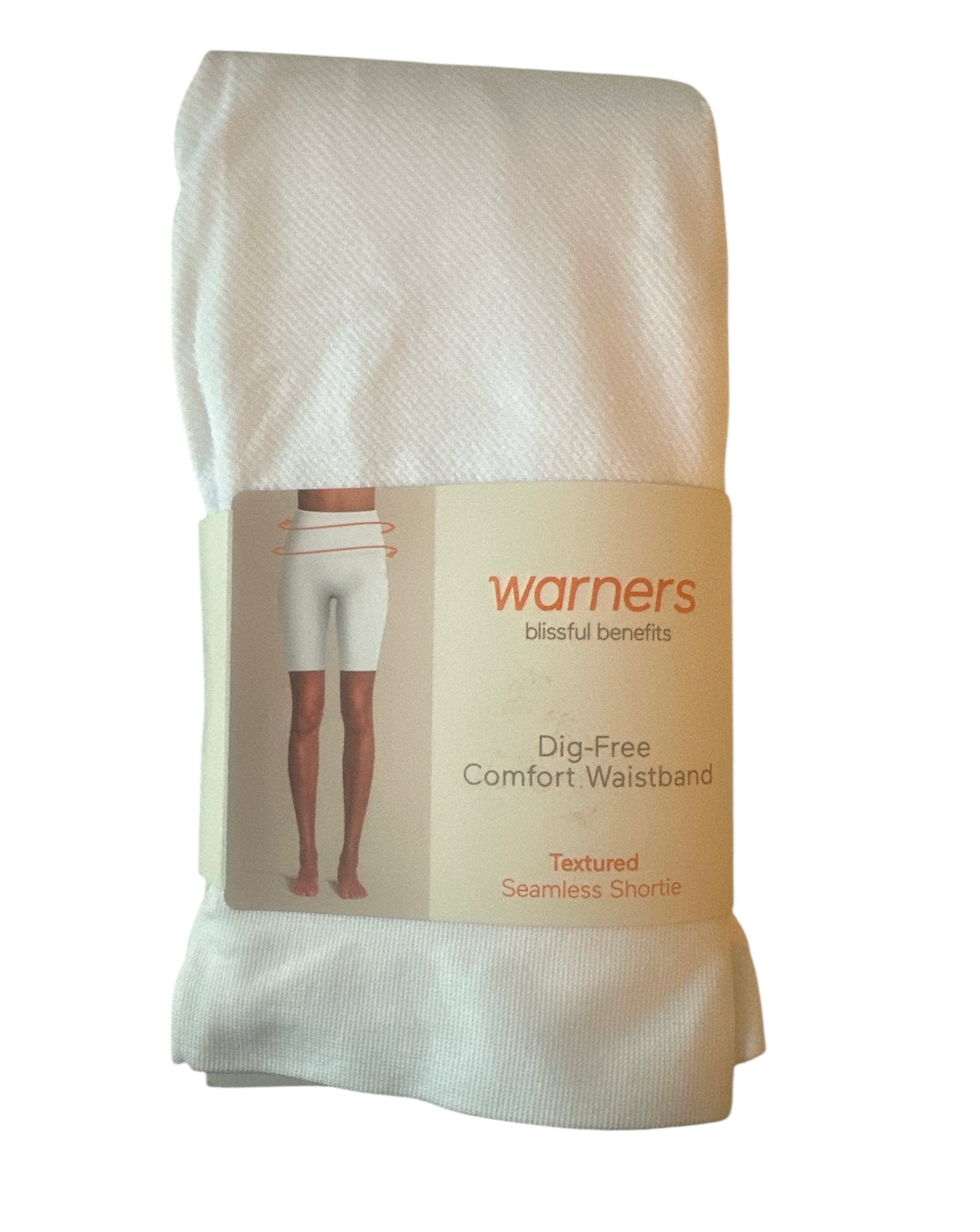 Warner’s Blissful Benefits Seamless Smoothing Shortie Biker Shorts – 1‑Pack