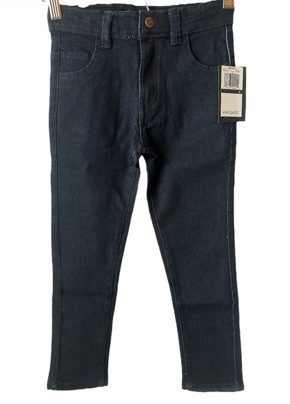 DKNY Girls Stretch Denim Jeans – Blue Depth (Style D40815D8)