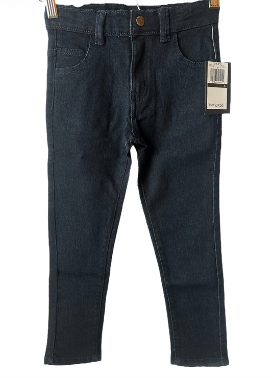 DKNY Girls Stretch Denim Jeans – Blue Depth (Style D40815D8)