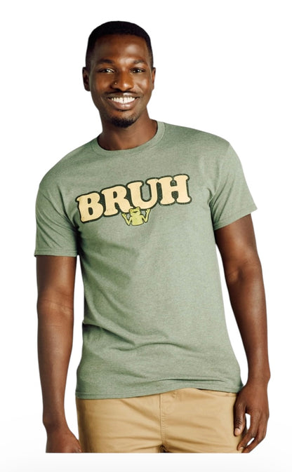 Humor’s Bruh Frog Short-Sleeve Tee for Men