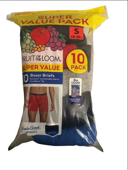 Fruit of the Loom Men’s EverSoft CoolZone Fly Boxer Briefs
