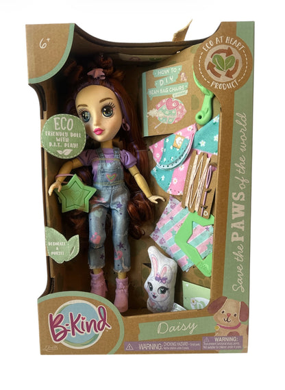 BeKind: Daisy Eco‑Friendly Fashion Doll with DIY Play – 12″