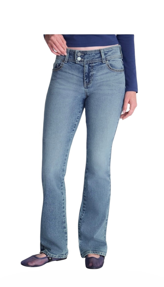 Extended Tab Bootcut Jeans for Women from No Boundaries