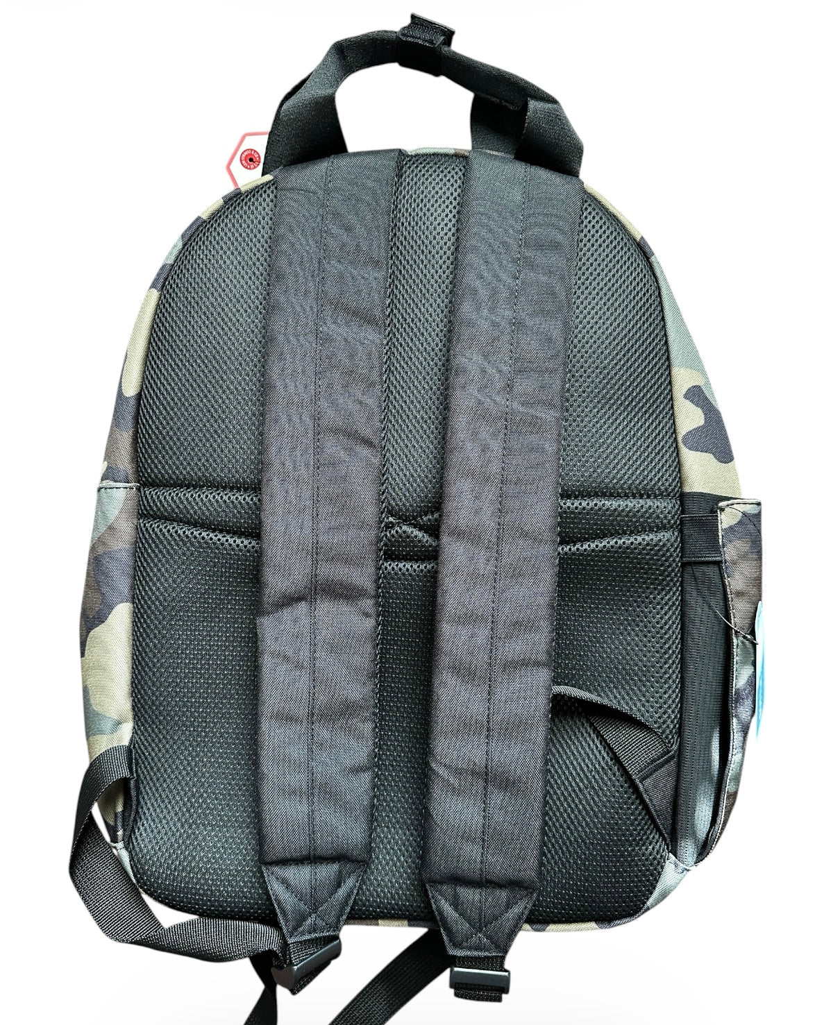 Levi’s Strauss Signature 17” Mens Fashion Backpack, Camo/Denim