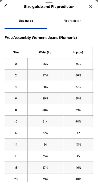 Free Assembly Women's Barrel Leg Jeans, 26.5" Inseam, Size 2