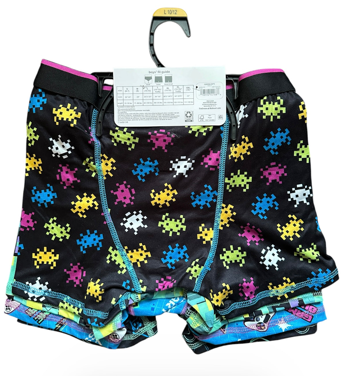Wonder Nation Boys Boxer Briefs, 4 pack