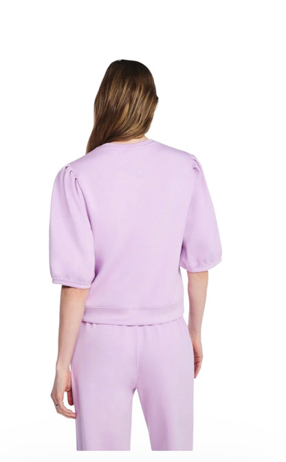 Scubaknit Pleated Sleeve Top for Women and Women’s Plus from Scoop