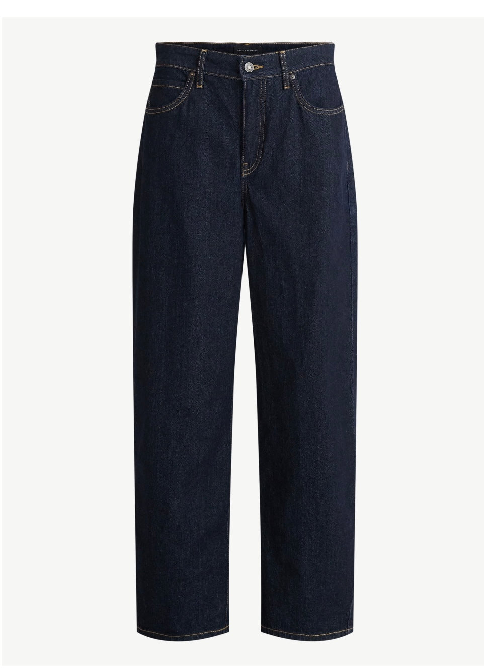 Free Assembly Women's Barrel Leg Jeans, 26.5" Inseam, Size 2