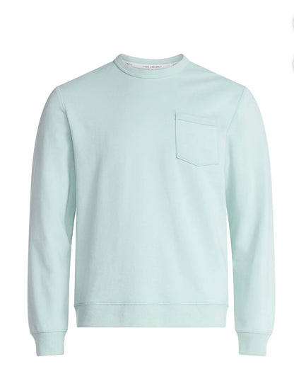 Free Assembly Men's Fleece Crewneck Sweatshirt with Long Sleeves