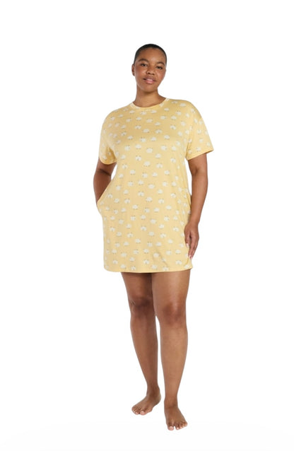 Joyspun Dreamy Soft Collection Short Sleeve Sleepshirt