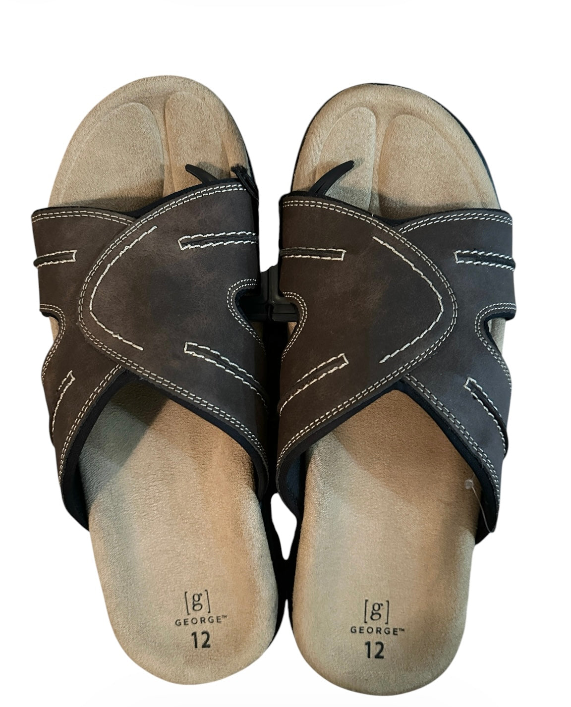 Men's Comfort Slide Sandals from George