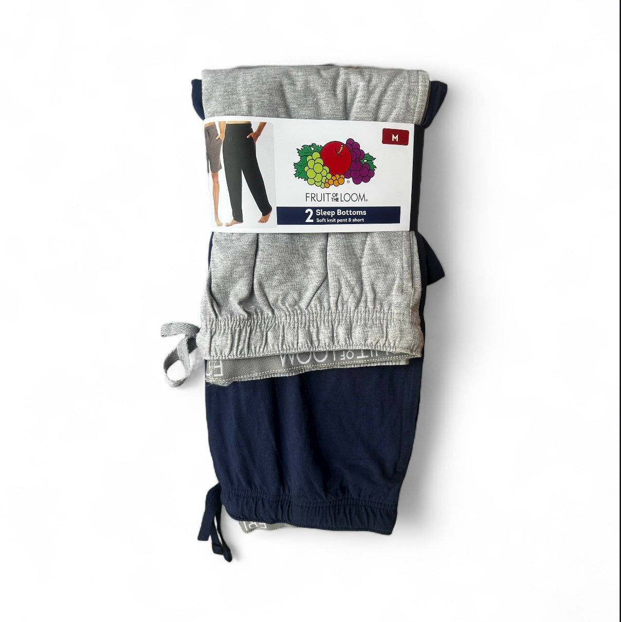 Fruit of the Loom Men’s Sleepwear Bundle – 2 Pack