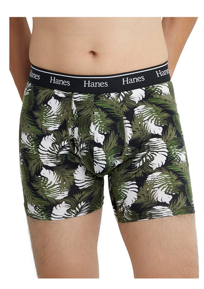 Hanes Originals Men’s Stretch Cotton Boxer Briefs – 3 Pack