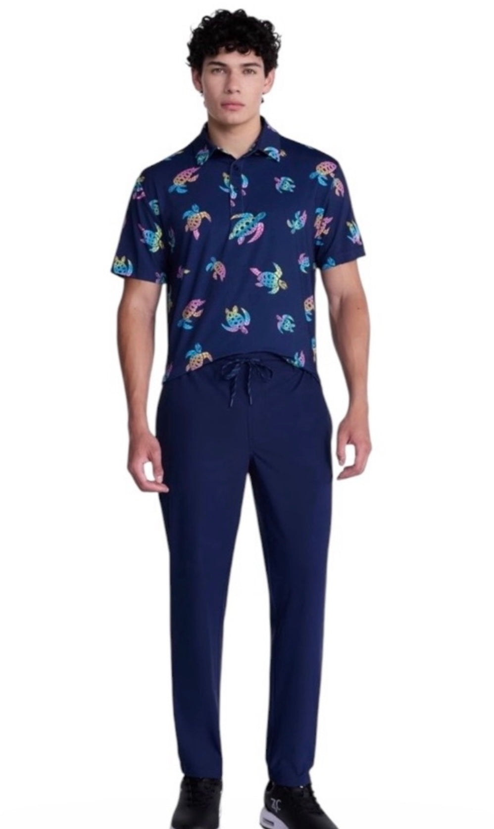 Men's Shell Surfer Golf Polo Shirt from Birdie Bound