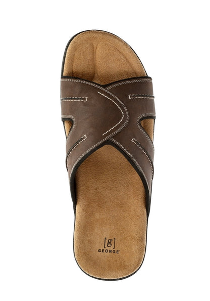 Men's Comfort Slide Sandals from George