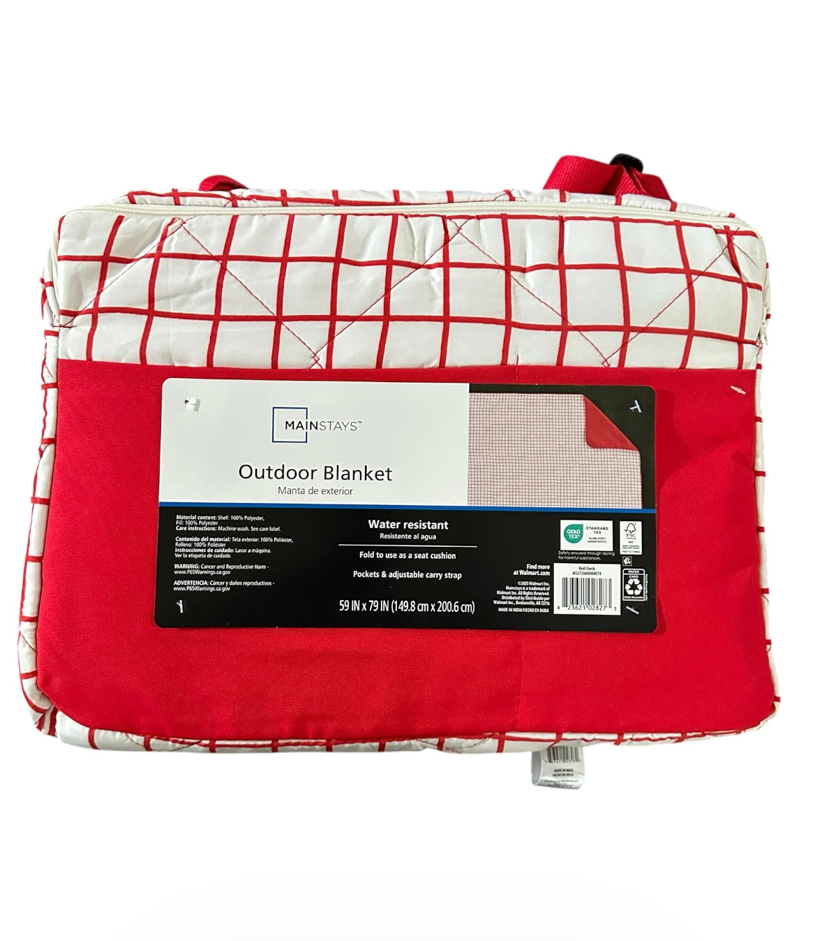 Mainstays Outdoor Blanket 59inx79in
