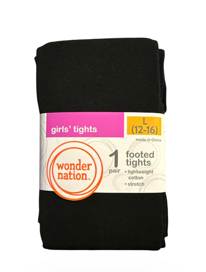 Wonder Nation Girls All Season Tights, 1-Pack