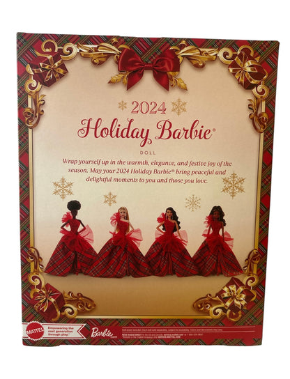 Barbie 2024 Holiday Barbie Doll – Seasonal Collector Gift