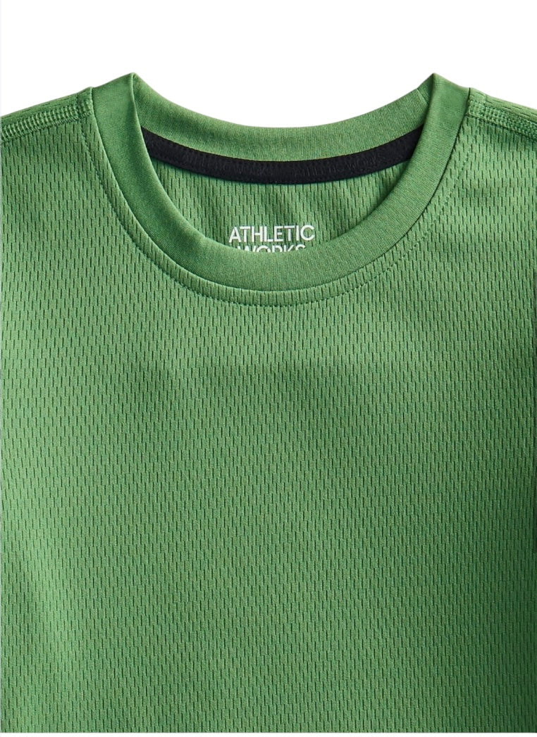 Textured Performance Tee for Boys from Athletic Works
