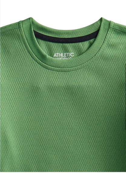 Textured Performance Tee for Boys from Athletic Works