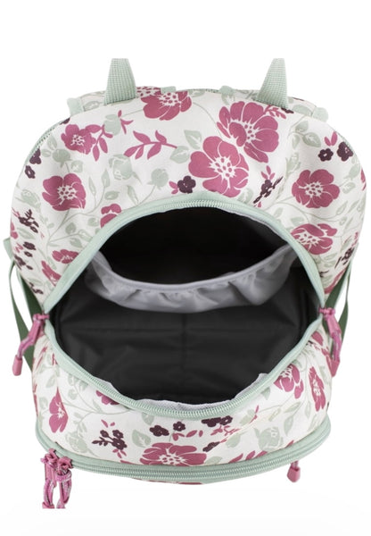 The Eastsport Dynamic Athleisure Backpack, Cheerful Flowers